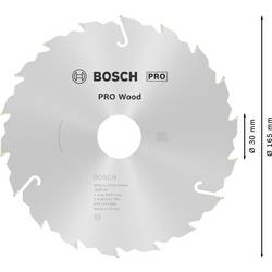 Bosch Accessories Standard for Wood Speed 2608640789 tvrdokovový pilový kotouč 165 x 30 x 2.4 mm Počet zubů (na palec): 18 1 ks
