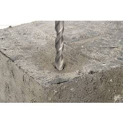 Wolfcraft 7749010 tvrdý kov vrták do betonu 9 mm Celková délka 120 mm válcová stopka 1 ks