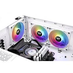 Thermaltake CL-F154-PL14SW-A PC větrák s krytem bílá, transparentní, RGB (š x v x h) 140 x 140 x 25 mm