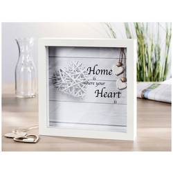 Hama 00059777 vyměnitelný fotorámeček Formát papíru: 15 x 15 cm (š x v x h) 25.6 x 25.6 x 5 cm bílá