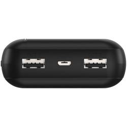 Ansmann PB212 powerbanka 20000 mAh Smart IC Li-Pol microUSB, USB-C®, USB černá Indikátor stavu