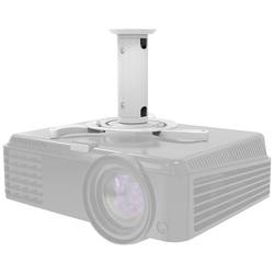 Neomounts BEAMER-C80WHITE stropní držák projektoru nastavitelná výška, naklápěcí, otočný vzd. země-strop (max.): 15 cm bílá