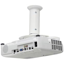 Neomounts BEAMER-C80WHITE stropní držák projektoru nastavitelná výška, naklápěcí, otočný vzd. země-strop (max.): 15 cm bílá