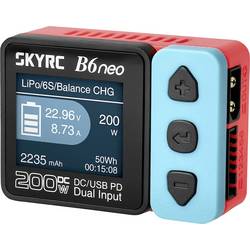 SKYRC B6neo modelářská nabíječka, 10 A, pro olověné akumulátory, LiFePO , LiHV , Li-Ion, Li-Pol, NiCd, NiMH