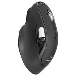 Renkforce RF-WM-220 optická myš, přenos bezdrátový, Bluetooth®, 11 tlačítko, 4800 dpi, černá
