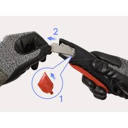 TOOLCRAFT TO-10284078 Nůž na kleště Super-Safe 164 mm 1 ks