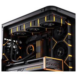 Jonsbo HF2-120 PC větrák s krytem černá (š x v x h) 120 x 25 x 120 mm včetně LED osvětlení