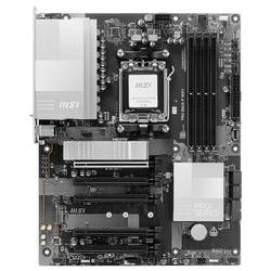 MSI PRO B840M-P WIFI6E AM5 mATX MB Základní deska Socket (PC) AMD AM5 Tvarový faktor Micro-ATX Čipová sada základní desky AMD® B840