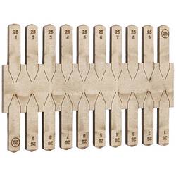 NOCH 66811 Dekorační sada Laser Cut „vpravo a vlevo“ koleje ve velikosti H0 stavebnice