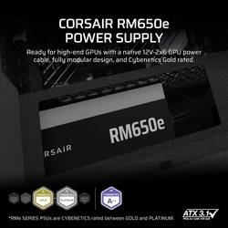 Corsair CP-9020302-EU PC síťový zdroj 650 W ATX 80 PLUS® Gold