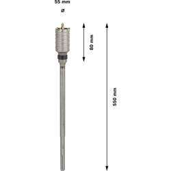 Bosch Accessories Bosch Power Tools F00Y145193 vrtací korunka 1 ks 55 mm 1 ks