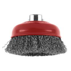 Bosch Accessories Hrncový kartáč pro úhlové a přímé brusky - vlnitý drát, 100 mm D= 100 mm 2609256502 1 ks