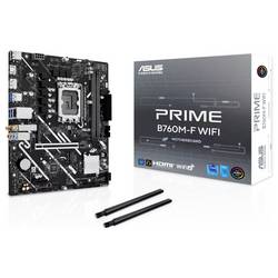 Asus PRIME B760M-F WIFI Základní deska Socket (PC) Intel® 1700 Tvarový faktor Micro-ATX Čipová sada základní desky Intel® B760