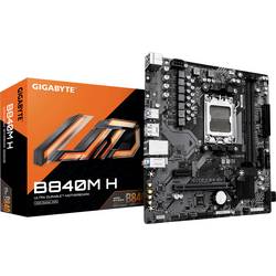 Gigabyte B840M H Základní deska Socket (PC) AMD AM5 Tvarový faktor Micro-ATX Čipová sada základní desky AMD® B840