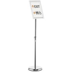 Durable 479823 Informační stojan s hliníkovým sklopným rámem 1 x DIN A4 250.00 mm x 250 mm x 1205 mm x 250 mm 1 ks