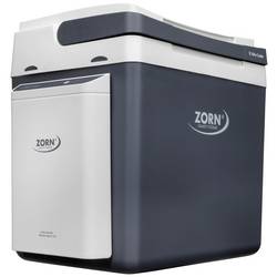 ZORN Cooler Z 26 LNP 7,8 Ah Aku chladnička & Topný box Energetická třída (EEK2021): D (A - G) termoelektrický (peltierův článek) 12 V, 230 V DC/AC černá/bílá