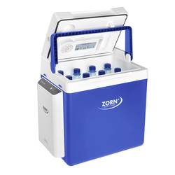 ZORN Cooler Z 26 LNE 7,8 Ah Aku chladicí box Energetická třída (EEK2021): E (A - G) termoelektrický (peltierův článek) 12 V, 230 V DC/AC modrobílá 25 l Funkce