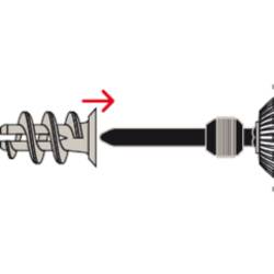 Fischer 045473 GK K NV hmoždinka do sádrokartonu 22 mm 1 sada