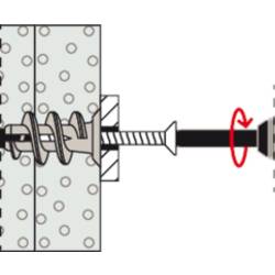 Fischer 045473 GK K NV hmoždinka do sádrokartonu 22 mm 1 sada