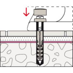 Fischer 084340 S 8 RD 80 K NV montážní sada 80 mm 8 mm 1 sada