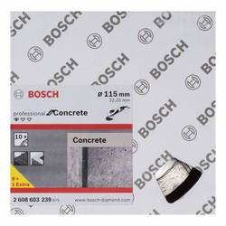 Bosch Accessories 2608603239 2608603239 diamantový řezný kotouč Průměr 115 mm Ø otvoru 22.23 mm beton, Železobeton, Betonová tvárnice 10 ks