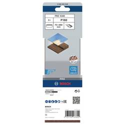 Bosch Accessories 2608606048 2608606048 brusný pás Zrnitost 180 (d x š) 480 mm x 75 mm 3 ks