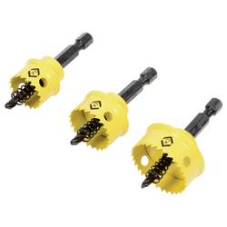C.K T3213A sada děrovacích pil 20 mm, 25 mm, 32 mm 3 ks