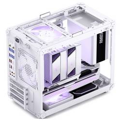 Jonsbo C6MAXWHITE mini tower pouzdro, herní pouzdro, PC skříň bílá