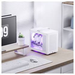 Jonsbo C6MAXWHITE mini tower pouzdro, herní pouzdro, PC skříň bílá