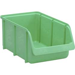 Hünersdorff 674400 skladový box , vhodné pro potraviny, (d x š x v) 332 x 207 x 155 mm, zelená, 1 ks
