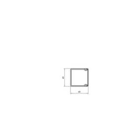 OBO Bettermann 6025412 kabelová lišta (d x š x v) 2000 x 40 x 40 mm 1 ks krémově bílá