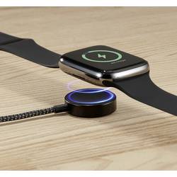 Renkforce Nabíjecí kabel USB USB 2.0 USB-A zástrčka, USB-C ® zástrčka, Apple Lightning konektor, USB-C ® zástrčka, Magnetický konektor 1.20 m černá látkový