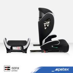 Petex Basic Plus 1601 grau HDPE nach ECE R129 dětská sedačka šedá