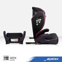 Petex Basic Plus 1602 pink HDPE nach ECE R129 dětská sedačka růžová