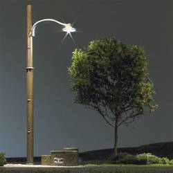 Woodland Scenics H0 lampa na dřevěném stožáru jednoduché WJP5630 3 ks