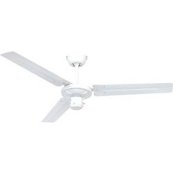 CasaFan TRISTAR-Z 120 WE Flügel Weiß stropní ventilátor 59 W (Ø x v) 122 cm x 270 mm bílá vhodný i pro zimní provoz