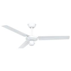 CasaFan TRISTAR-Z 120 WE Flügel Weiß stropní ventilátor 59 W (Ø x v) 122 cm x 270 mm bílá vhodný i pro zimní provoz