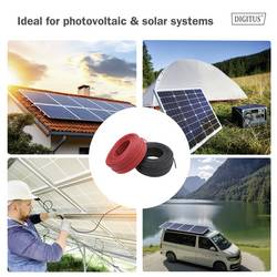 Digitus DK-SCIC6B-0500 DK-SCIC6B-0500 instalační solární kabel 6 mm² Délka kabelu 50 m