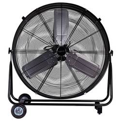Sygonix Bubnový ventilátor 300 W (Ø x v) 905 mm x 952 mm hliník natáčecí