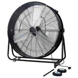 Sygonix Bubnový ventilátor 300 W (Ø x v) 905 mm x 952 mm hliník natáčecí