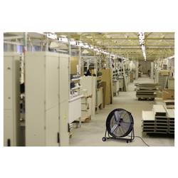 Sygonix Bubnový ventilátor 300 W (Ø x v) 905 mm x 952 mm hliník natáčecí