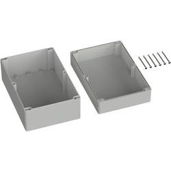 TRU COMPONENTS TC-9065560 Venkovní kryt 240.3 x 160.3 x 120 polykarbonát šedobílá (RAL 7035) 1 ks