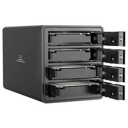 Renkforce RF-6647598 8,9 cm (3,5 palce) kryt pevného disku 4 Bay 3.5 palec USB 3.0