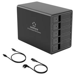 Renkforce RF-6647600 8,9 cm (3,5 palce) kryt pevného disku 5 Bay 3.5 palec USB 3.0