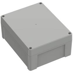 TRU COMPONENTS TC-10861040 univerzální pouzdro 240 x 191.30 x 105.60 polykarbonát světle šedá 1 ks