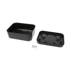 Hammond Electronics 1556EABK univerzální pouzdro 160 x 120 x 70 plast ABS zpomalující hoření černá 1 ks