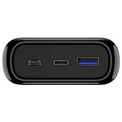 Energizer Ultimate powerbanka Li-Pol, 20000 mAh, Dodávka energie, USB-A, USB-C®, microUSB, černá, Indikátor stavu