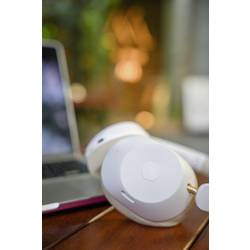 OneOdio sluchátka uzavřená (Over Ear) Bluetooth® bílá Potlačení hluku složitelná mobil
