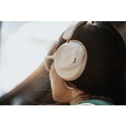 OneOdio sluchátka uzavřená (Over Ear) Bluetooth® bílá Potlačení hluku mobil