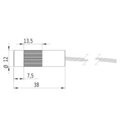Picotronic laserový modul DOE červená 0.4 mW